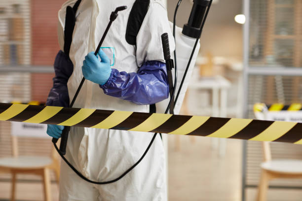 Professional Biohazard Cleanup technician working in Griffin, GA